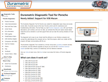 Tablet Screenshot of durametric.com